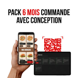 Pack 6 Mois Commande avec conception