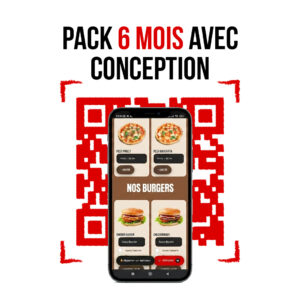 Pack 6 Mois avec conception